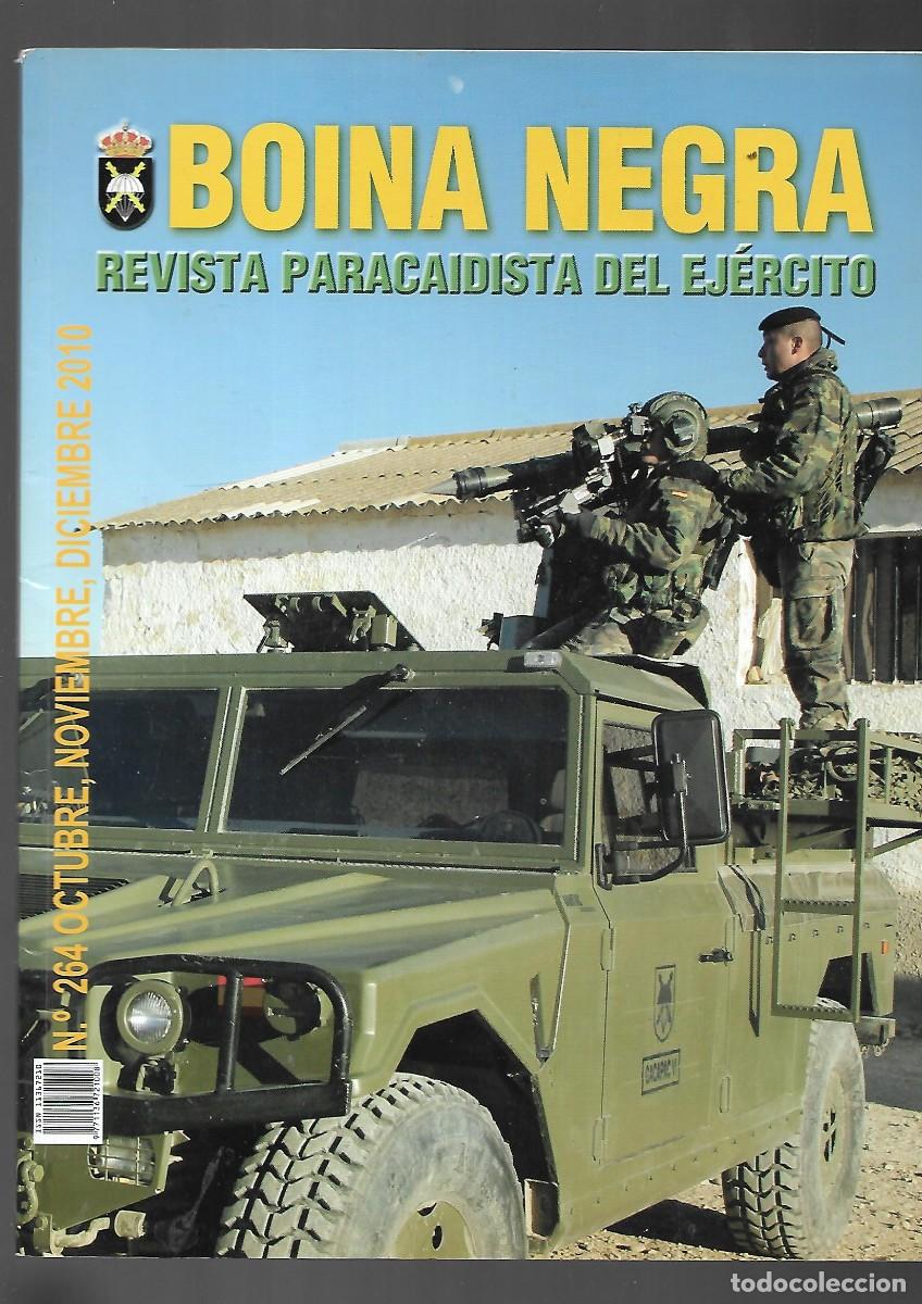 Militaria: PD- ANTIGUA REVISTA BOINA NEGRA REVISTA PARACAIDISTA DEL EJERCITO N&ordm; 264 - 4&ordm; TRIMET- 2010
