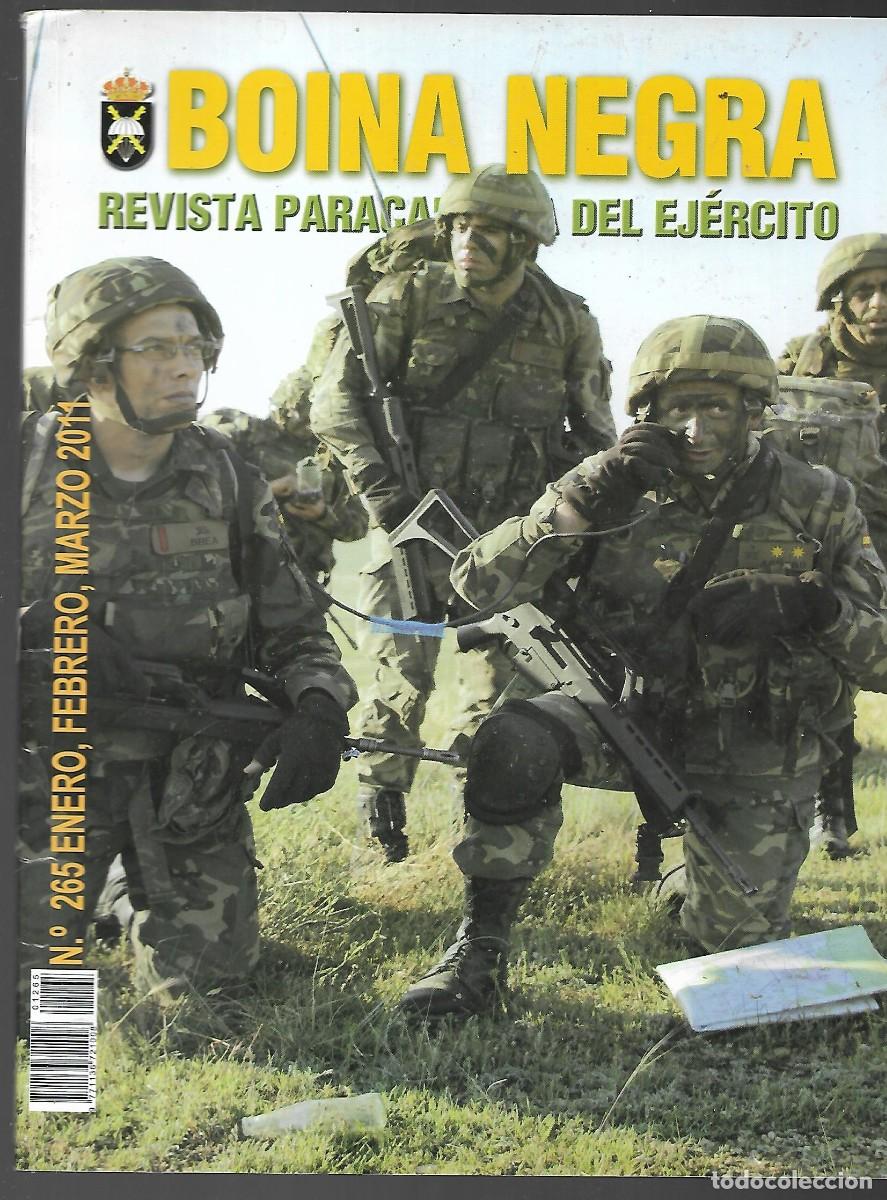 Militaria: PD- ANTIGUA REVISTA BOINA NEGRA REVISTA PARACAIDISTA DEL EJERCITO N&ordm; 265 - 1&ordm; TRIMET- 2011