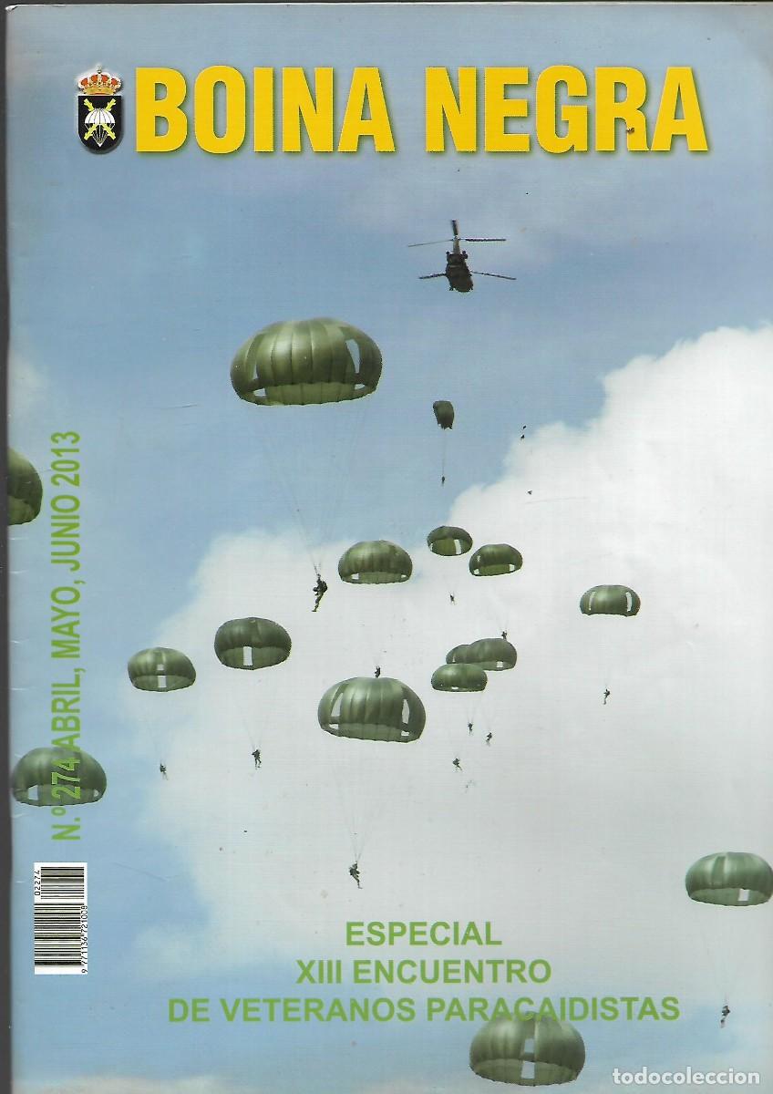 Militaria: PD- ANTIGUA REVISTA BOINA NEGRA REVISTA PARACAIDISTA DEL EJERCITO N&ordm; 274 - 2&ordm; TRIMET- 2013