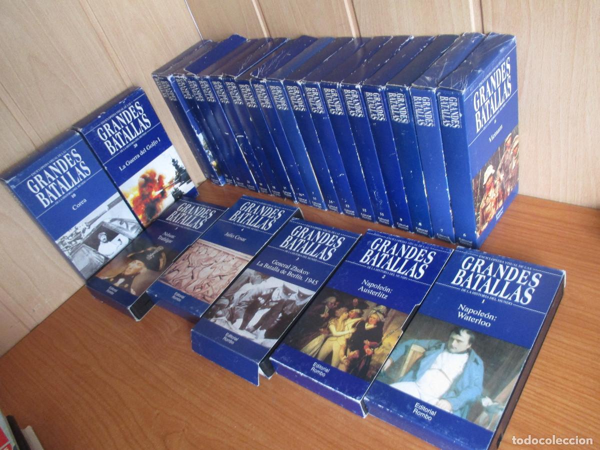 Militaria: VIDEOS DE HISTORIA MILITAR GRANDES BATALLAS: (25 VIDEOS VHS) EDITORIAL ROMBO