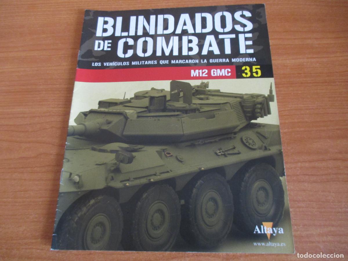 Militaria: ALTAYA: COLECCION DE BLINDADOS DE COMBATE, FASCICULO N&ordm; 35 , M-12 GMC