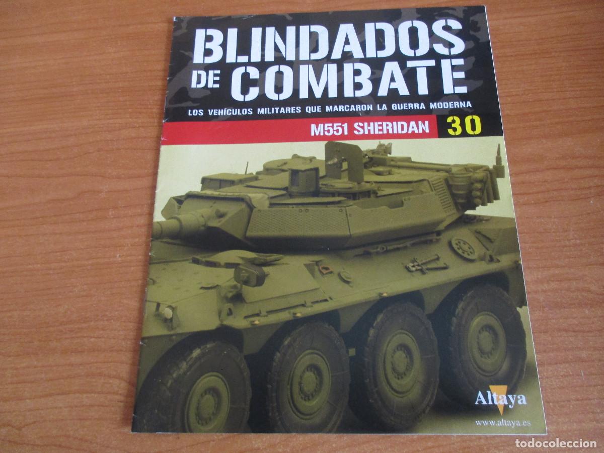 Militaria: ALTAYA: COLECCION DE BLINDADOS DE COMBATE, FASCICULO N&ordm; 30 , M-551 SHERIDAN
