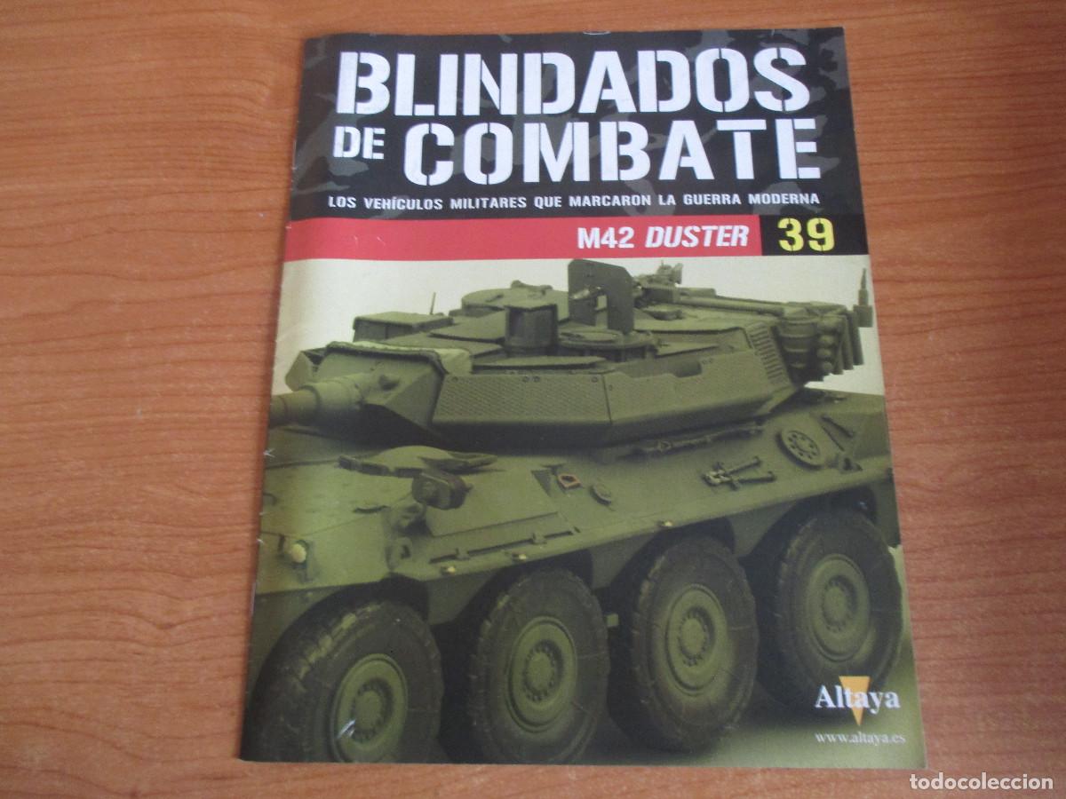 Militaria: ALTAYA: COLECCION DE BLINDADOS DE COMBATE, FASCICULO N&ordm; 39 , M-42 DUSTER