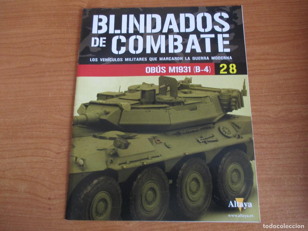Militaria: ALTAYA: COLECCION DE BLINDADOS DE COMBATE, FASCICULO N&ordm; 28 , OBUS M1931 ( B-4 )