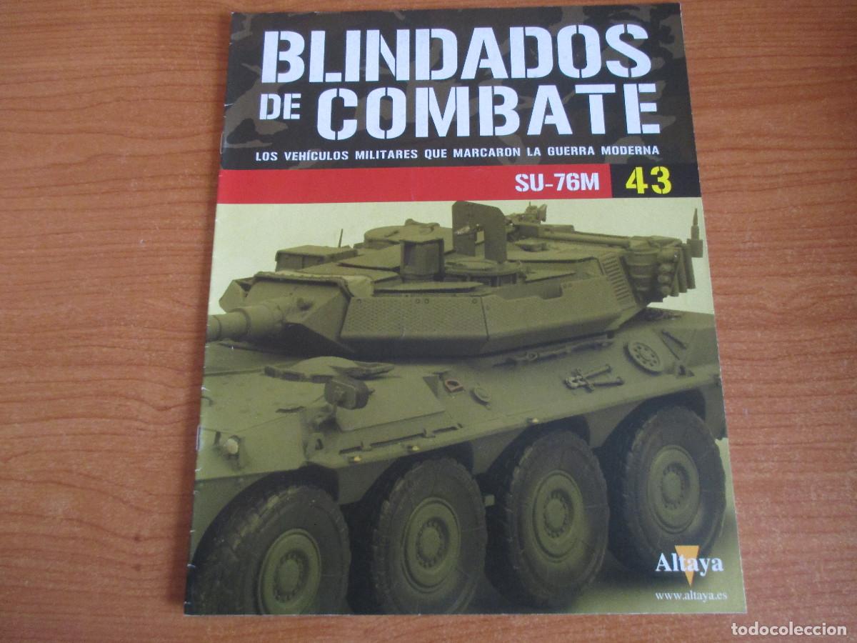 Militaria: ALTAYA: COLECCION DE BLINDADOS DE COMBATE, FASCICULO N&ordm; 43 , SU-76 M
