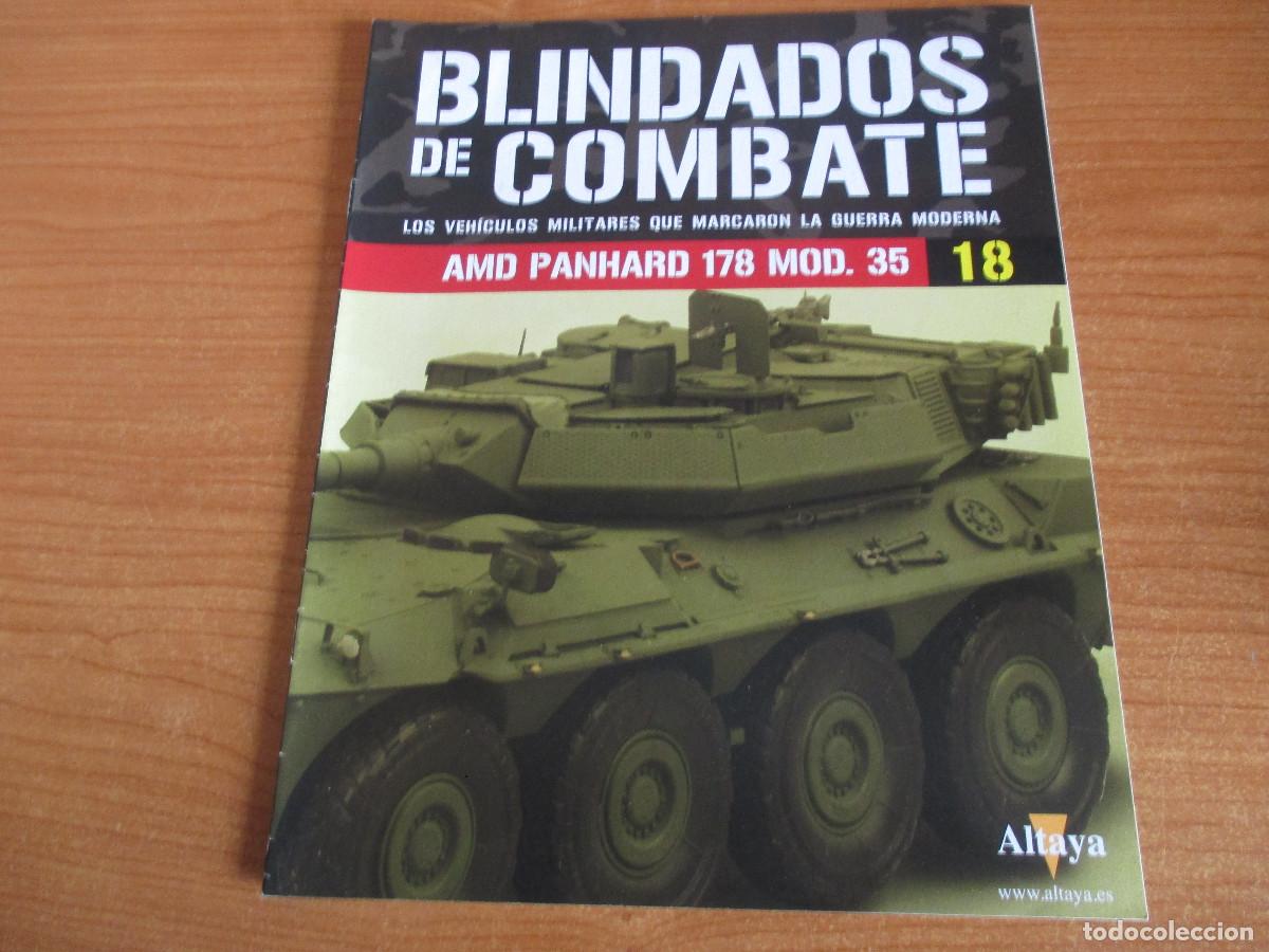 Militaria: ALTAYA: COLECCION DE BLINDADOS DE COMBATE, FASCICULO N&ordm; 18 , AMD PANHARD 178 MOD. 35