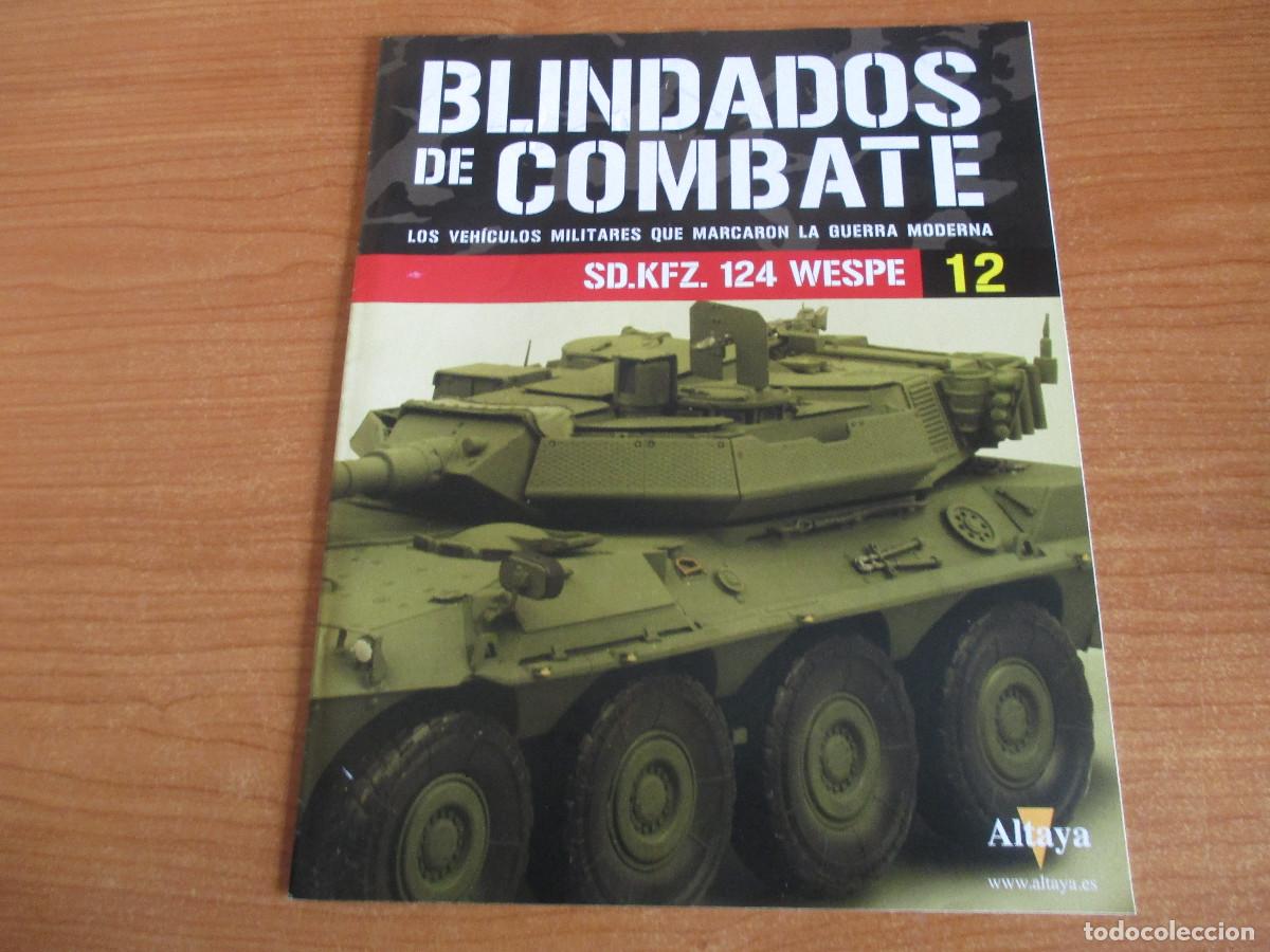 Militaria: ALTAYA: COLECCION DE BLINDADOS DE COMBATE, FASCICULO N&ordm; 12 , Sd.Kfz. 124 WESPE
