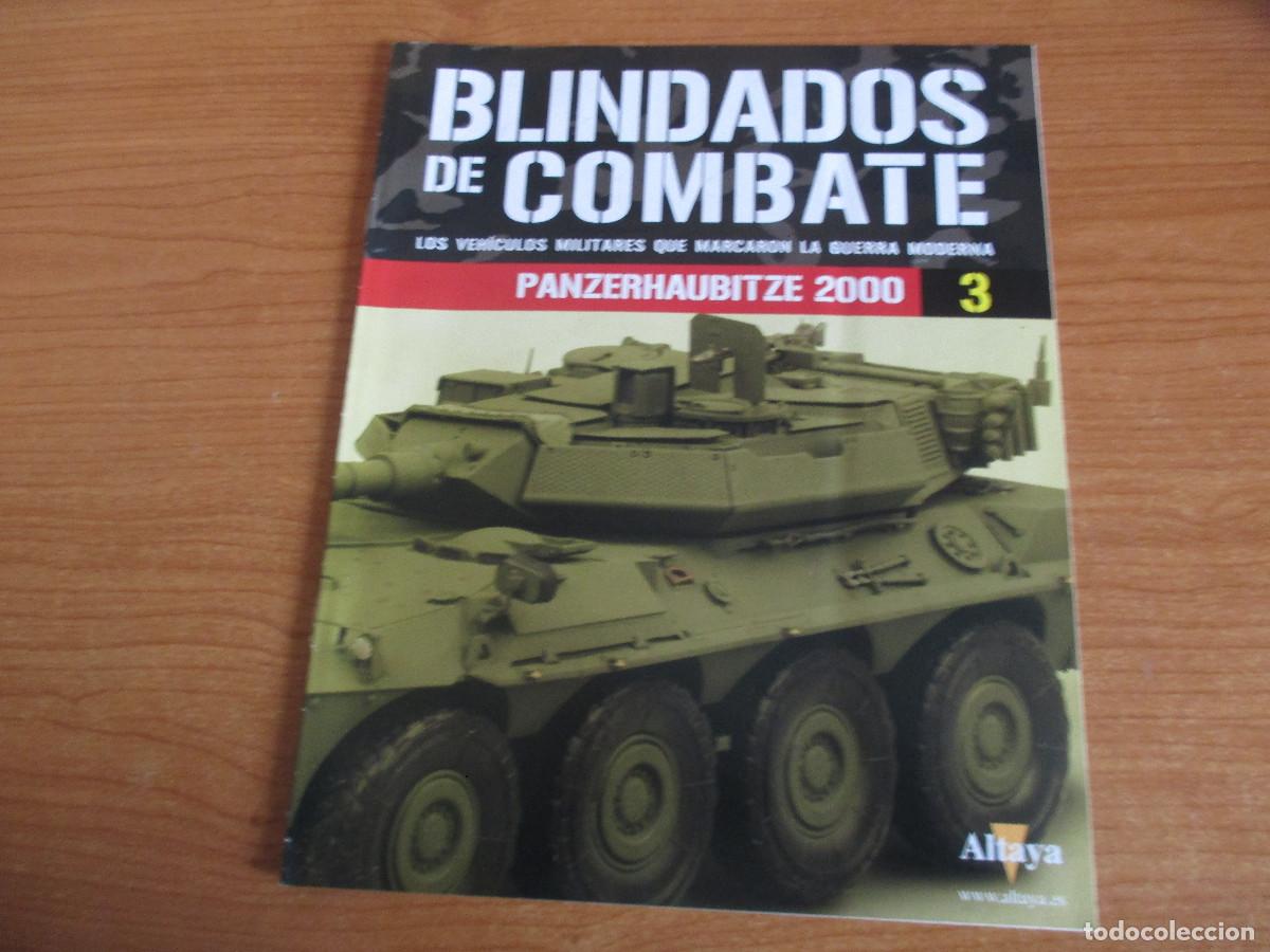 Militaria: ALTAYA: COLECCION DE BLINDADOS DE COMBATE, FASCICULO N&ordm; 3 , PANZERHAUBITZE 2000
