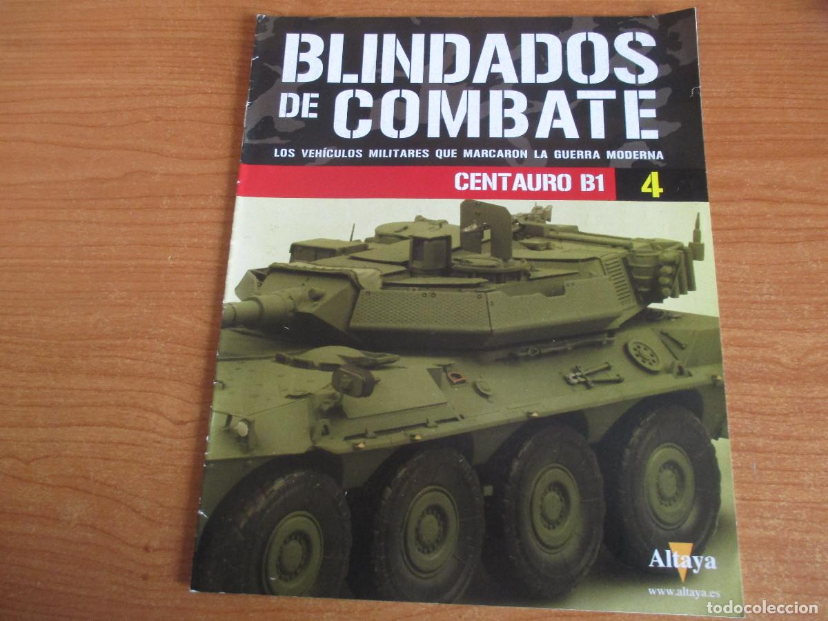 Militaria: ALTAYA: COLECCION DE BLINDADOS DE COMBATE, FASCICULO N&ordm; 4 , CENTAURO B1