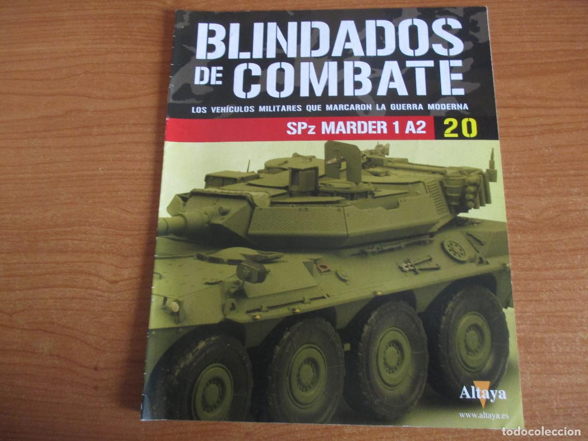 Militaria: ALTAYA: COLECCION DE BLINDADOS DE COMBATE, FASCICULO N&ordm; 20 , SPZ MARDER 1 A2