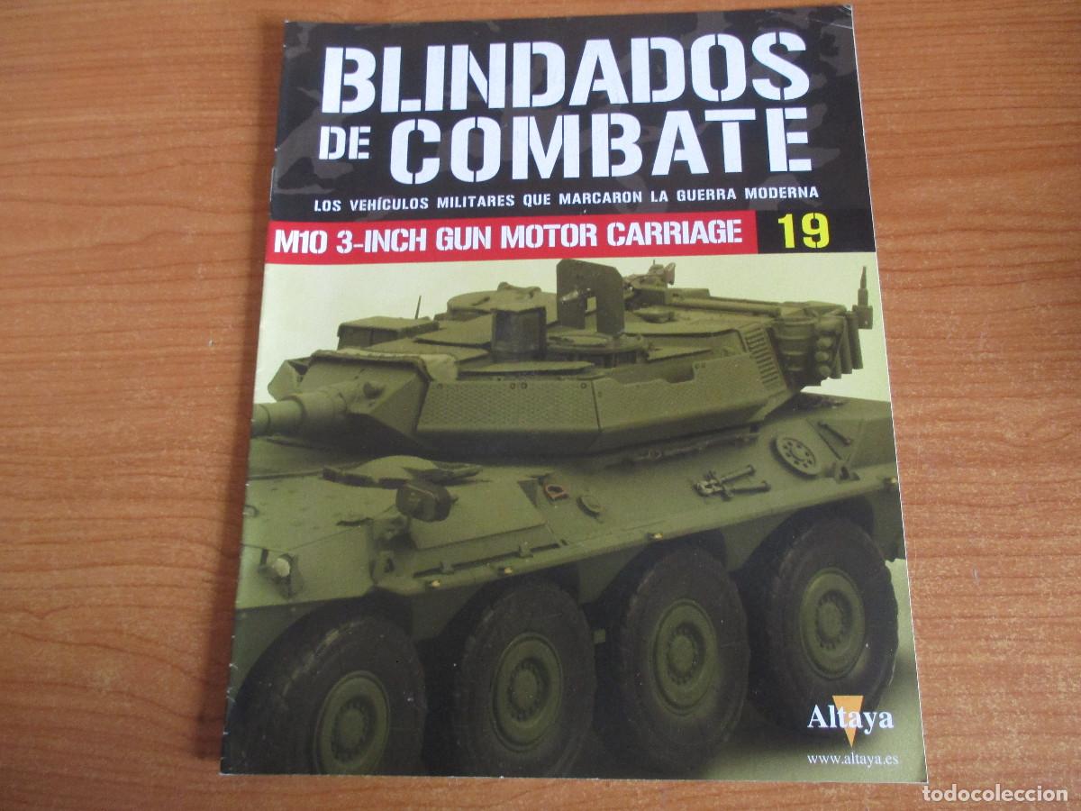 Militaria: ALTAYA: COLECCION DE BLINDADOS DE COMBATE, FASCICULO N&ordm; 19 , M10.3 INCH GUN MOTOR CARRIAGE