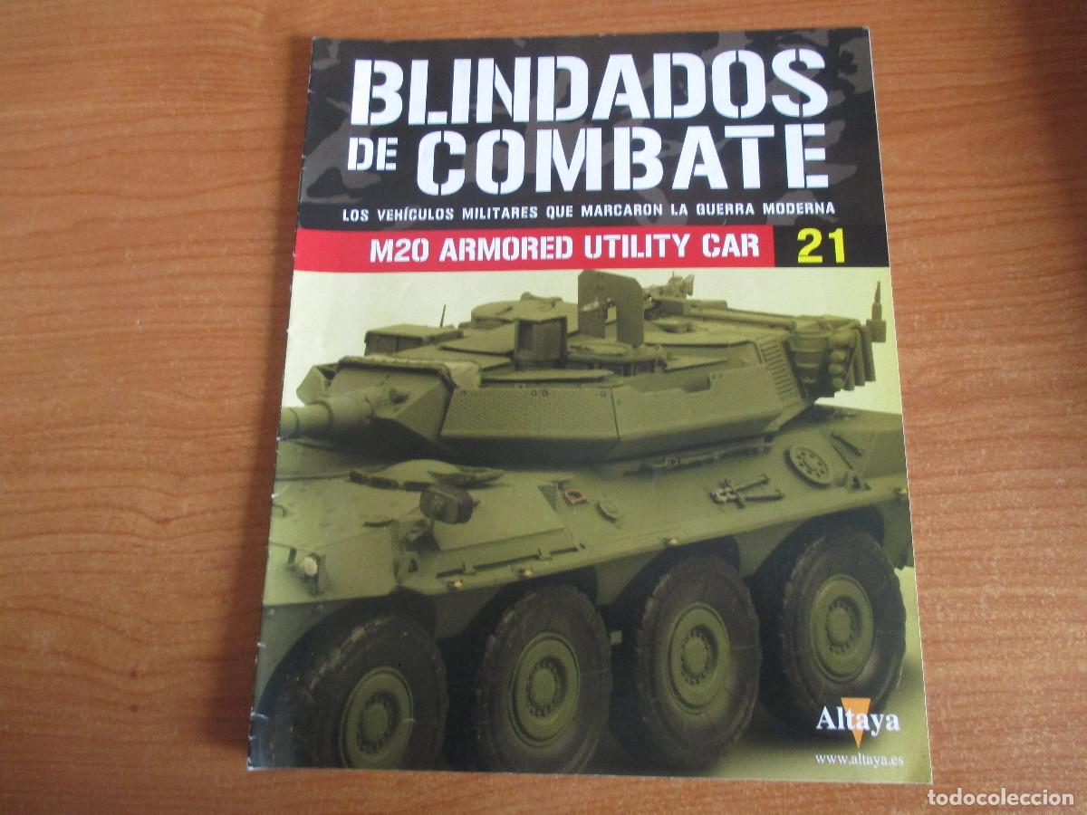 Militaria: ALTAYA: COLECCION DE BLINDADOS DE COMBATE, FASCICULO N&ordm; 21 , M-20 ARMORED UTILITY CAR