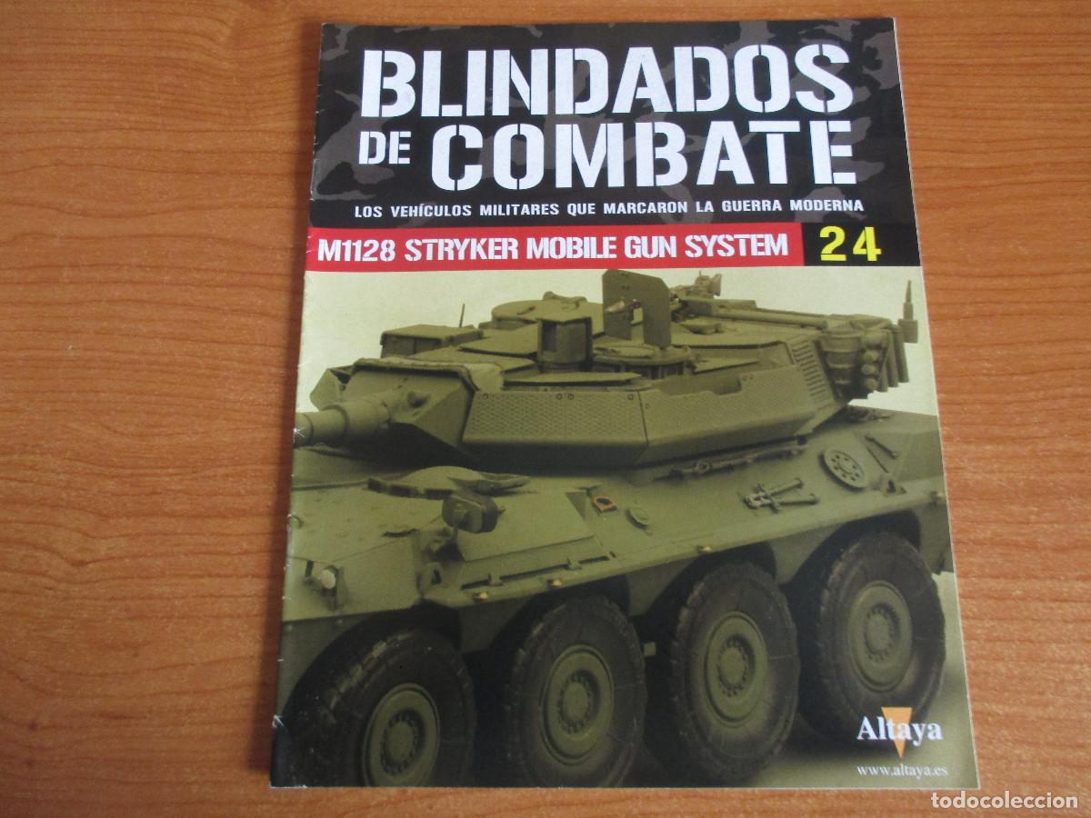 Militaria: ALTAYA: COLECCION DE BLINDADOS DE COMBATE, FASCICULO N&ordm; 24 , M1128 STRIKER MOBILE GUN SYSTEM