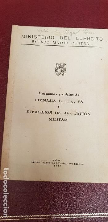 Militaria: ESQUEMAS Y TABLAS GIMNASIA EDUCATIVA Y DE APLICACION MILITAR