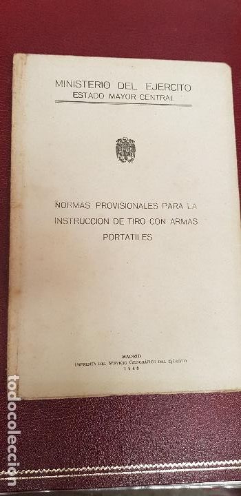 Militaria: ARMAS PORTATILES