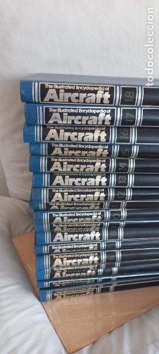 Militaria: The Illustrated Encyclopedia of Aircraft vol&uacute;menes 1-18. Colecci&oacute;n de revistas de aviaci&oacute;n, aviones