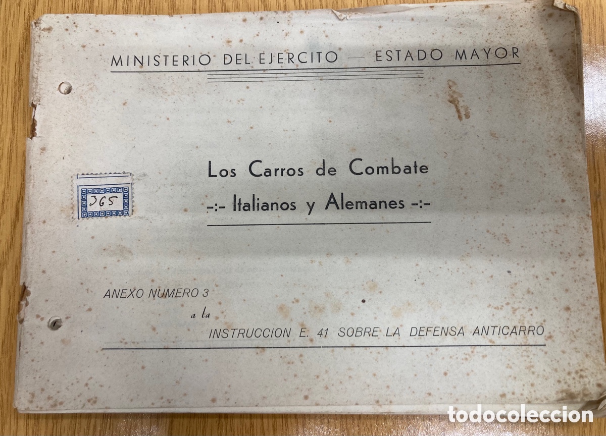 Militaria: Los carros de combate ITALIANOS y ALEMANES