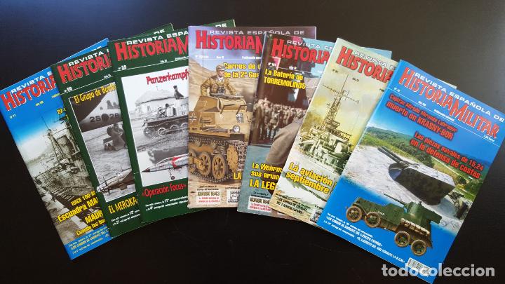 Militaria: LOTE DE REVISTAS HISTORIA MILITAR