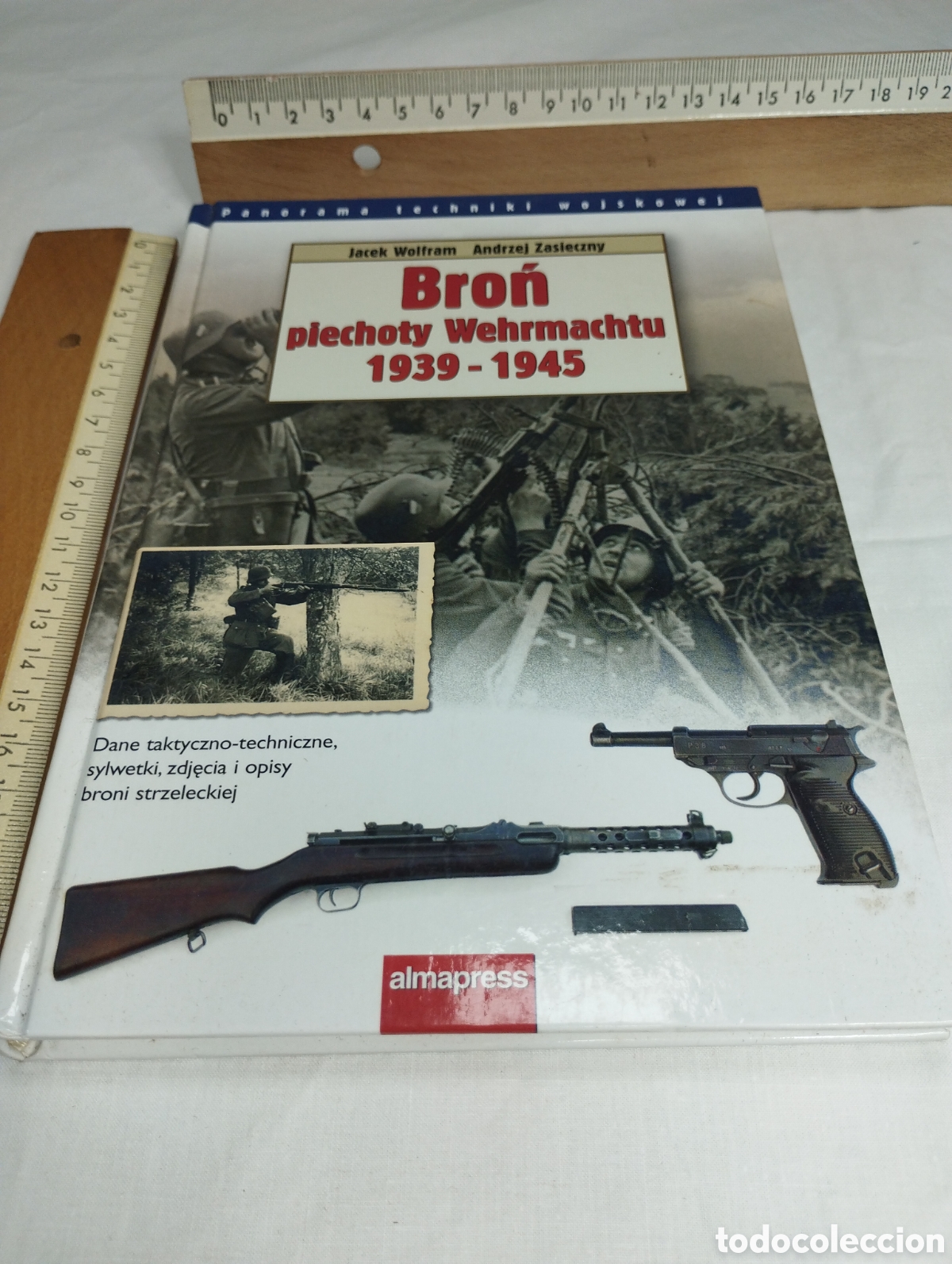Militaria: Armas de segunda guerra Broń ooechoty Webrmachtu 1939-1945, almapress
