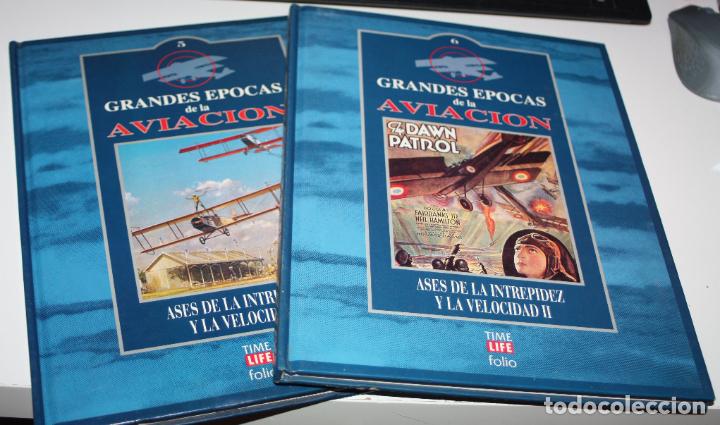 Militaria: ASES DE LA INTREPIDEZ Y LA VELOCIDAD I y II - GRANDES &Eacute;POCAS DE LA AVIACI&Oacute;N N&ordm; 5 Y 6 (OFERTA 2X1)