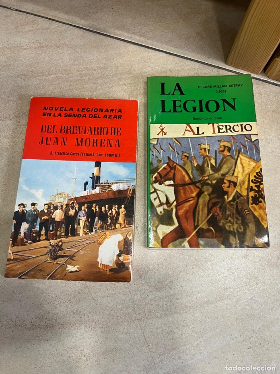 Militaria: Lote de 2 libros de la legi&oacute;n