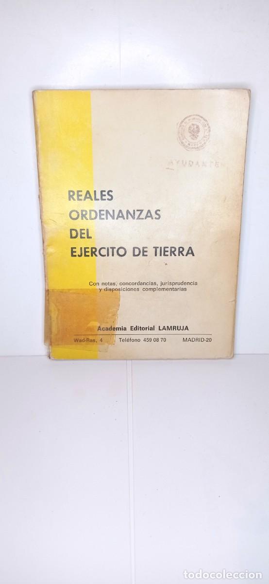 Militaria: LIBRO REALES ORDENANZAS DEL EJERCITO DE TIERRA/FUERZAS ARMADAS,EJERCITO ESPA&Ntilde;OL
