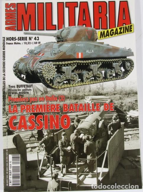 Militaria: Libro Armes Militaria n&ordm; 43. Premier pas en Italie (2). Le premiere bataille de Cassino