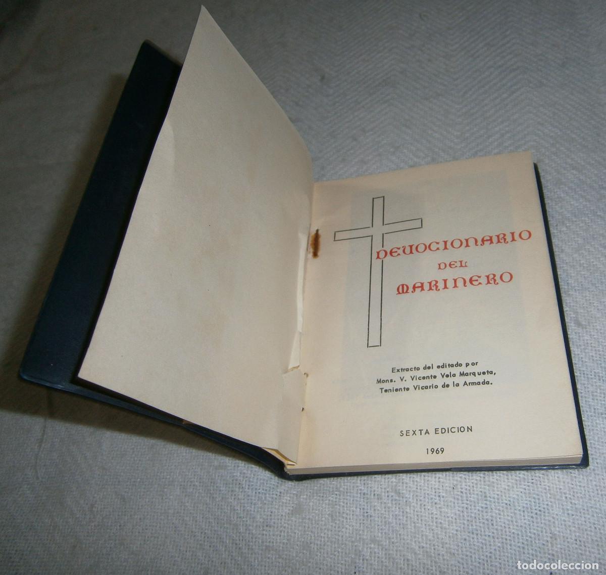 Militaria: devocionario del marinero a&ntilde;o 1969
