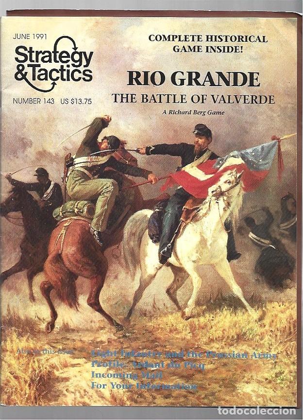 Militaria: Strategy & Tactics 143: Rio Grande: the Battle of Valverde, 1991, con tablero y fichas