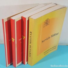 Militaria: LIBRO SERVICIO MILITAR, MINISTERIO DEFENSA 1993 + 3 TODO SOBRE EL SERVICIO MILITAR 1994 (TOTAL 4)