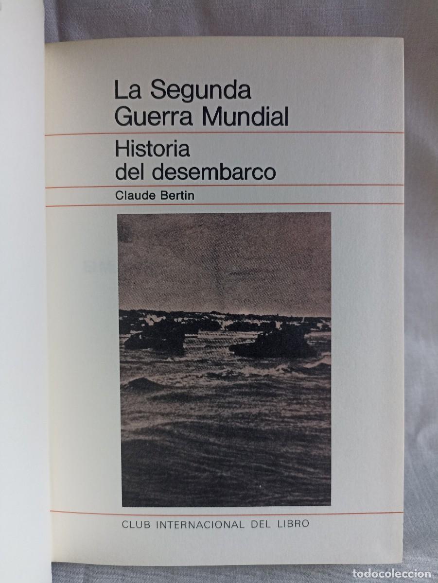 Militaria: Historia del desembarco, libro (III Reich Hitler- Nazi- Alemania) WWII