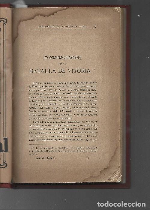 Military Antiques: MEMORIAL DE ARTILLERIA 1913 F. CER&Oacute;N batalla de Vitoria guerra Independencia ... ni