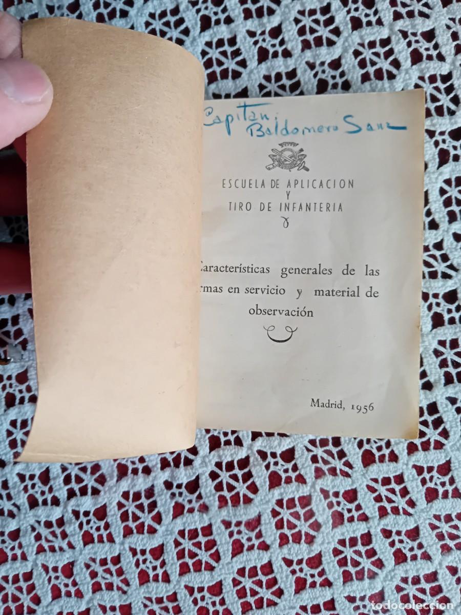 Militaria: Escuela de aplicaci&oacute;n y tir&oacute; de infanter&iacute;a 1956