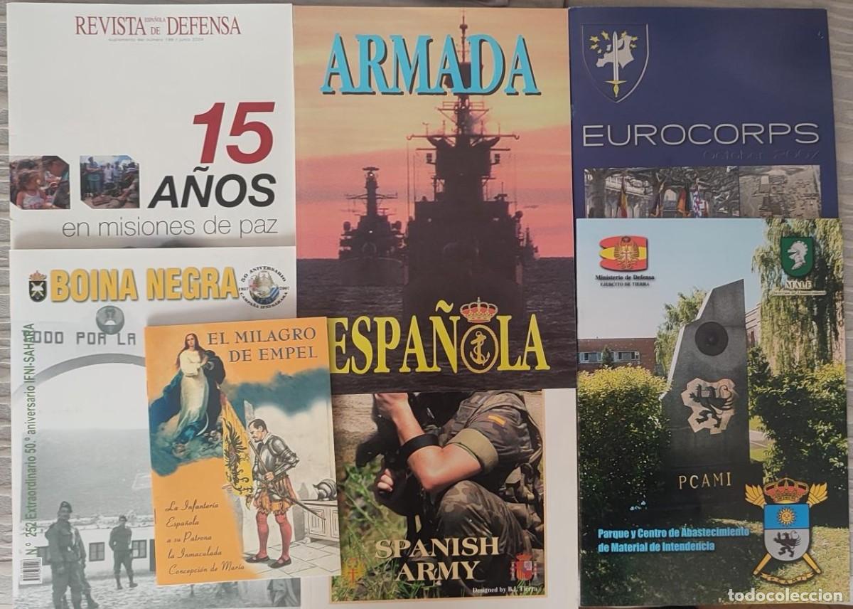 Militaria: LOTE DE REVISTAS SIETE REVISTAS MILITARES
