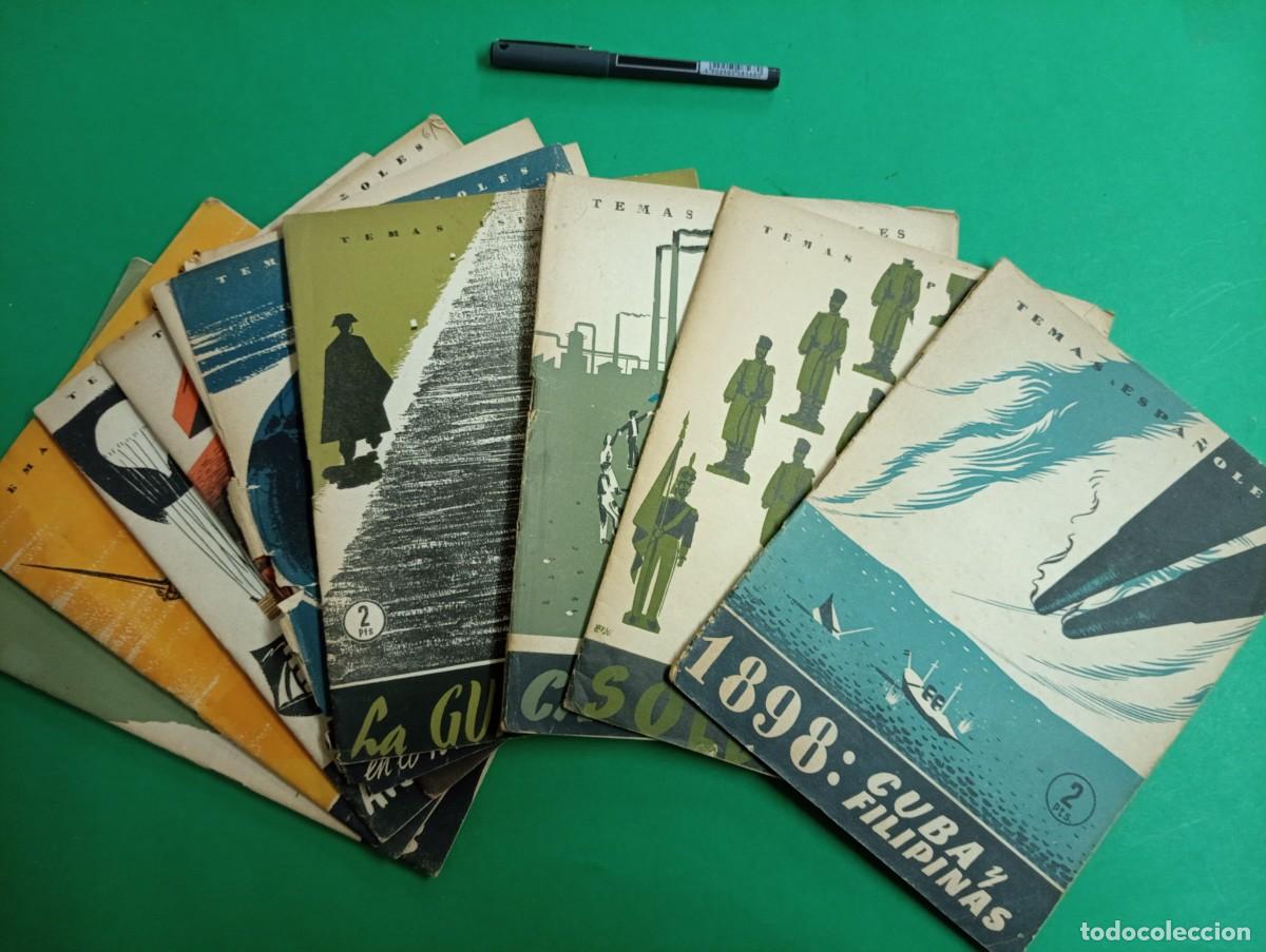 Military Antiques: Lote de 9 Revistas Temas Espa&ntilde;oles. Muchos de Guerra civil. Madrid 1954.