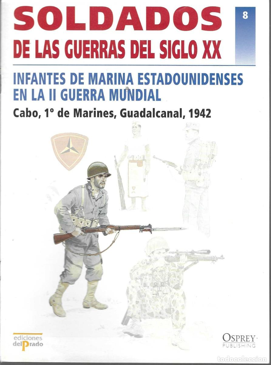 Militaria: ED. DEL PARDO -- SOLDADOS DE LAS GUERRAS DEL SIGLO XX --N&ordm;8 INFANTES MARINA USA 2&ordf; GUERRA MUNDIAL