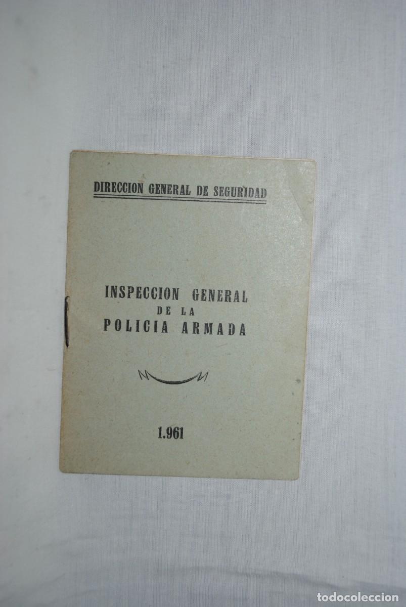 Militaria: REGLAMENTO DE LA POLICIA ARMADA 1961 .