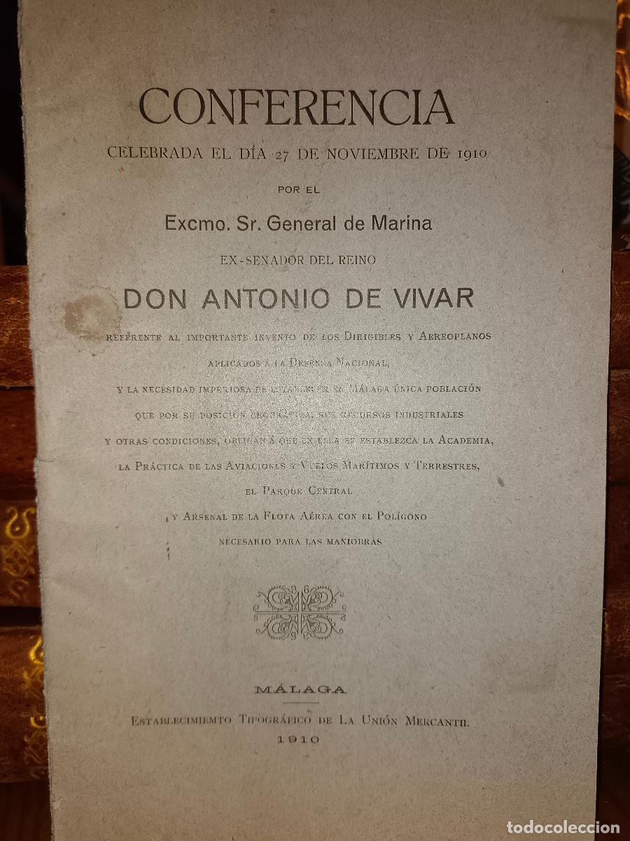 Militaria: Conferencia de D.Antonio de Vivar sobre Dirigibles aplicados a Defensa