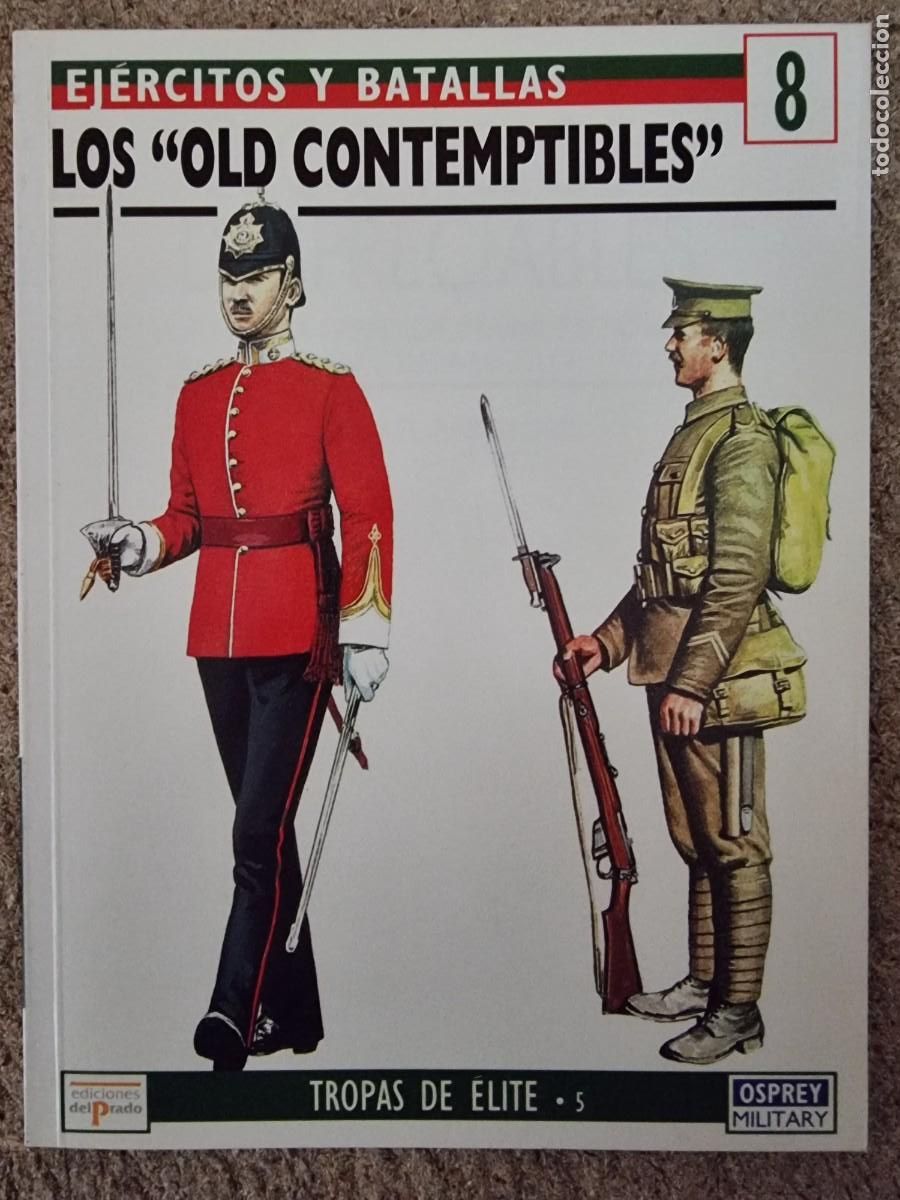 Military Antiques: Ejercitos y Batallas 8 Los Old Contemptibles.Osprey Military.Ediciones Del Prado