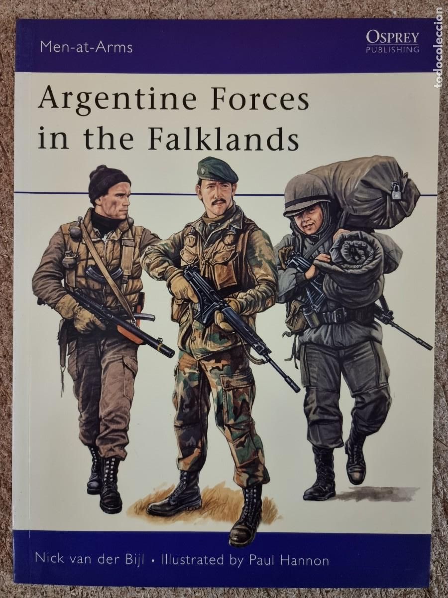 Militaria: Men-At-Arms 250 Argentine Forces in the Falks.Osprey Publishing