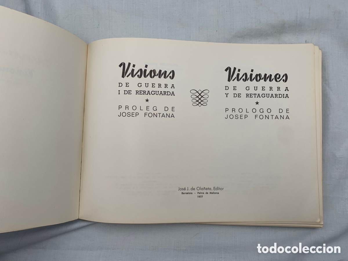 Militaria: LIBRO VISIONS EDICION FACSIMIL 1977 - Foto 3