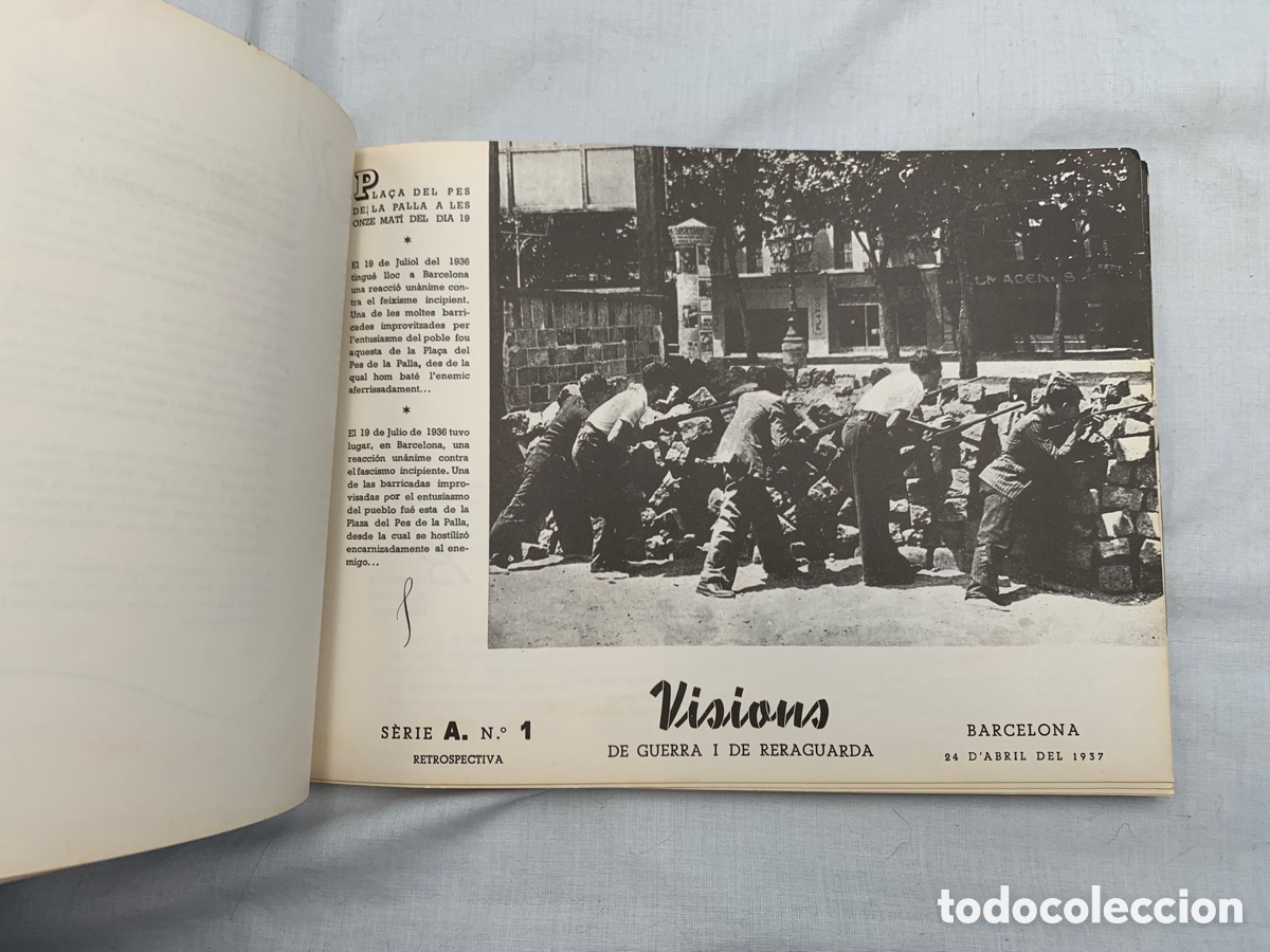 Militaria: LIBRO VISIONS EDICION FACSIMIL 1977 - Foto 6