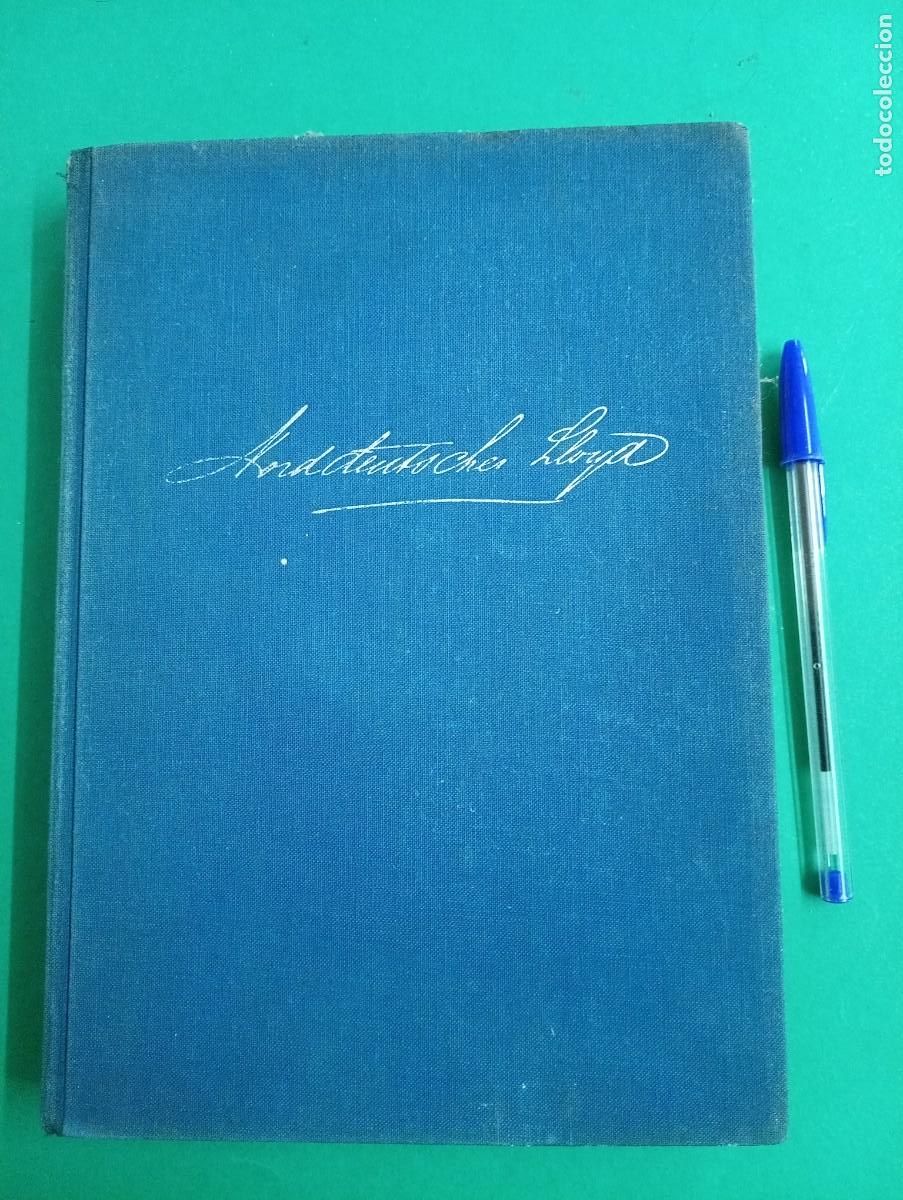 Militaria: Antiguo libro NORDDEUTSCHER LLOYD 1857 - 1957. Historia de Navieras de Bremen. Marina Alemana.