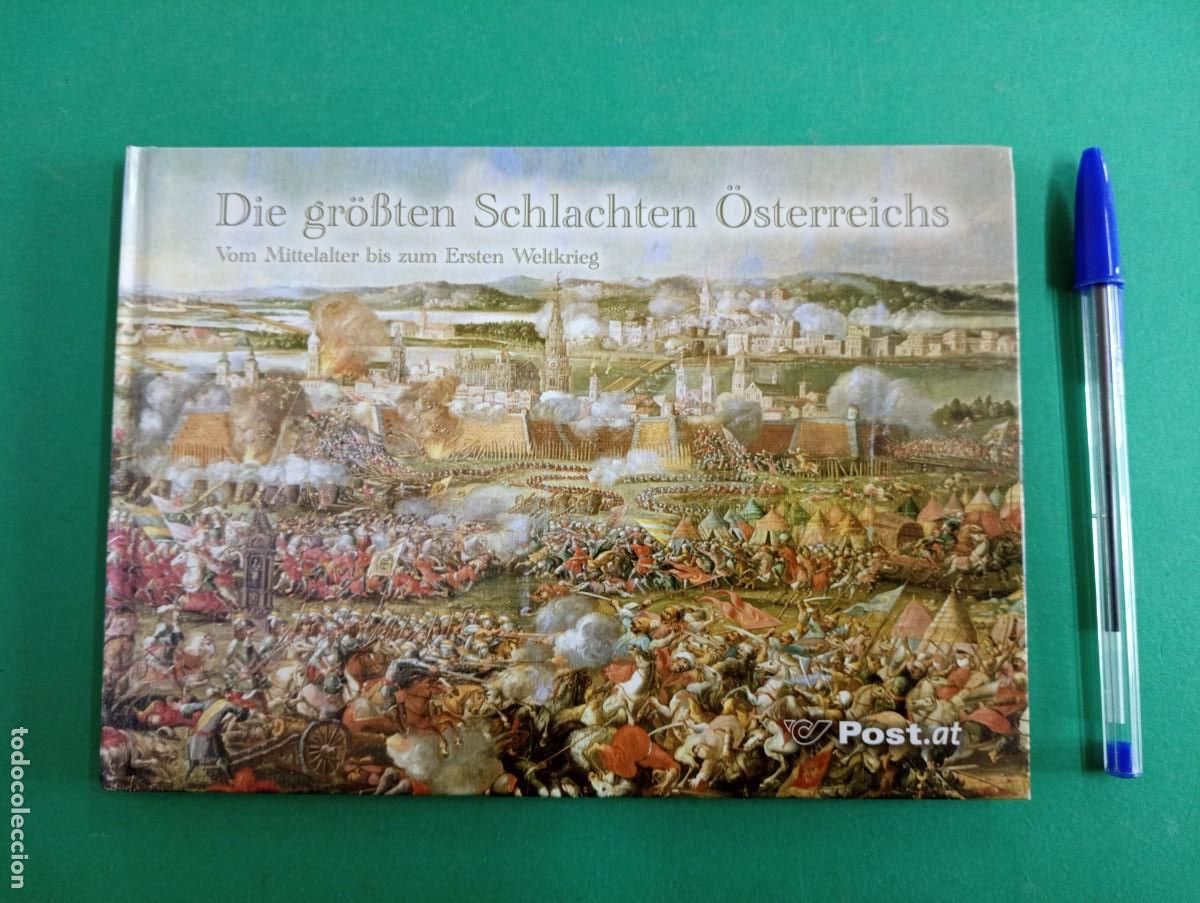 Militaria: Antiguo libro Grandes Batallas de Austria. Austria.
