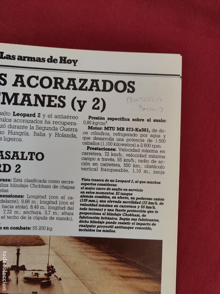 Militaria: ARMAMENTO Y PODER MILITAR - TOMO 2 - SARPE. - Foto 5