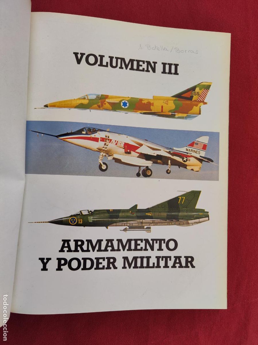 Militaria: ARMAMENTO Y PODER MILITAR - TOMO 3 - SARPE. - Foto 2