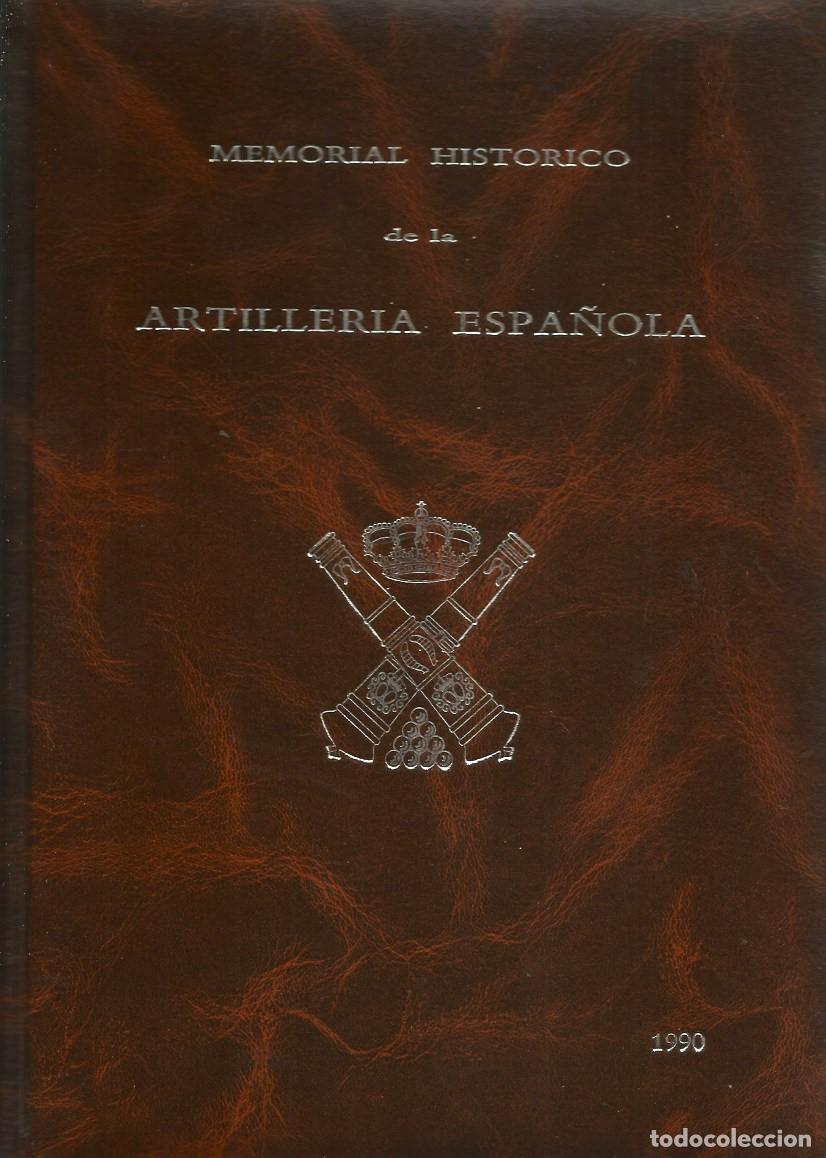 Militaria: MEMORIAL HISTORICO DE LA ARTILLERIA ESPA&Ntilde;OLA (FOTOCOPIAS)-RAMON DE SALAS