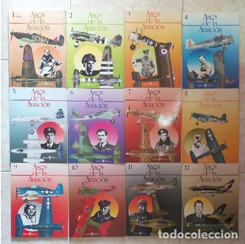Militaria: ASES DE LA AVIACION DEL 1 AL 7 ( 5 NUMEROS)