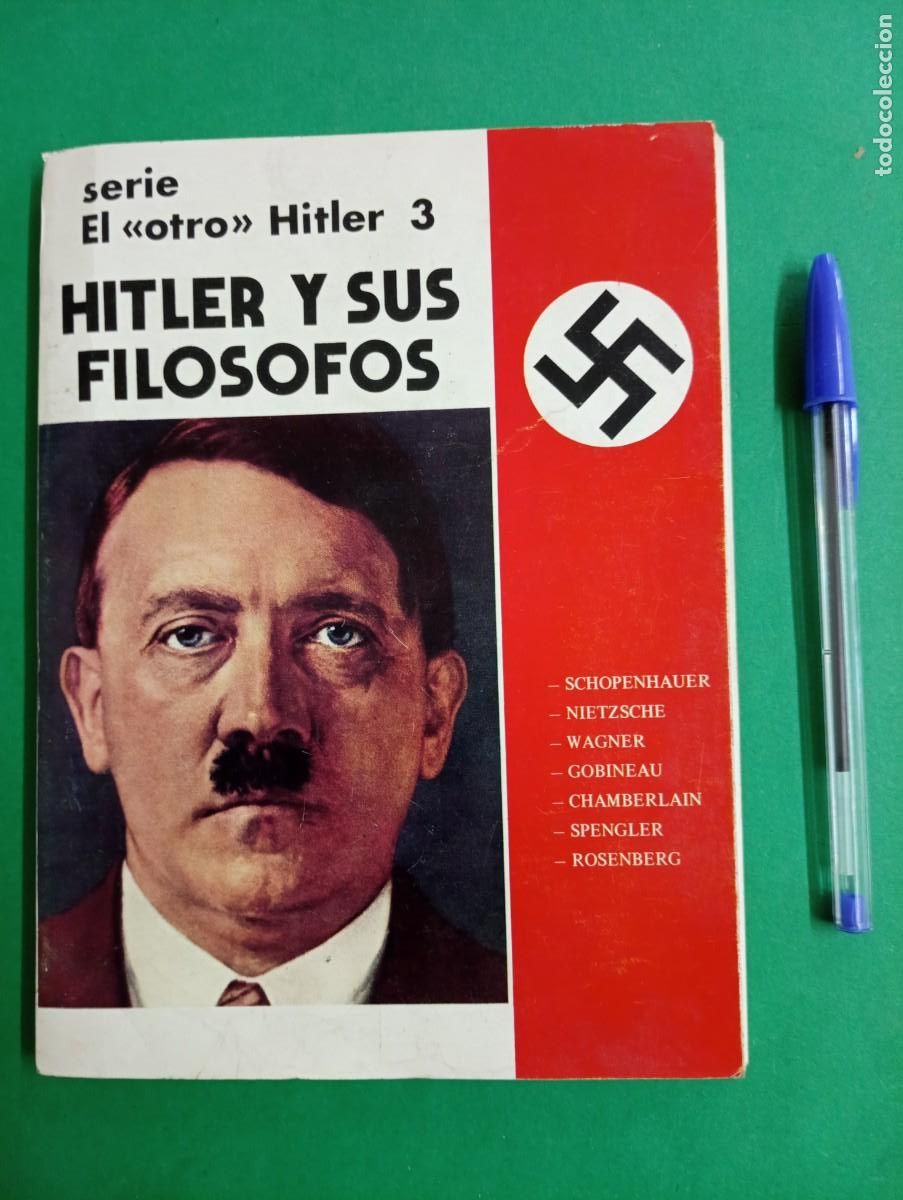 Militaria: Antiguo libro HITLER Y SUS FILOSOFOS. Ediciones BAU - Barcelona.