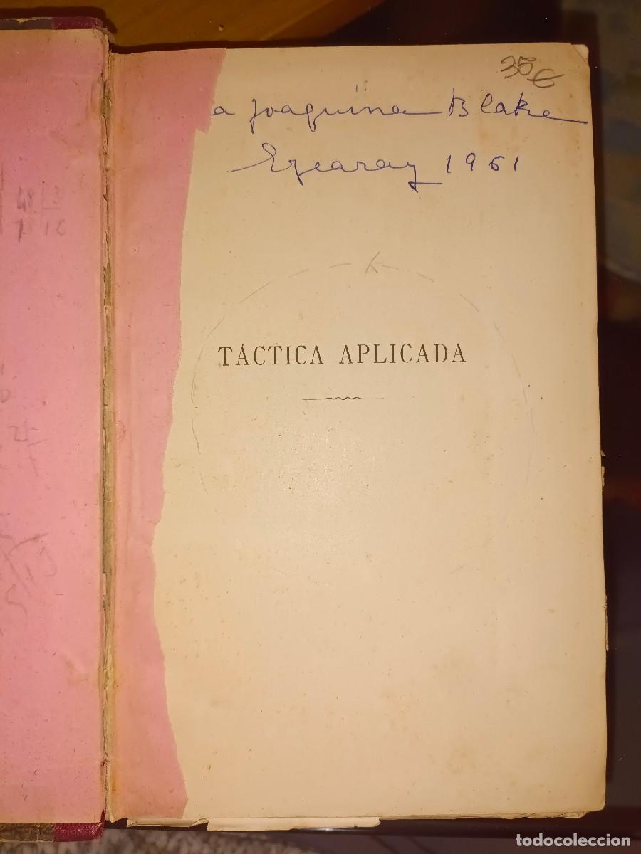 Militaria: T&Aacute;CTICA APLICADA A&Ntilde;O 1884